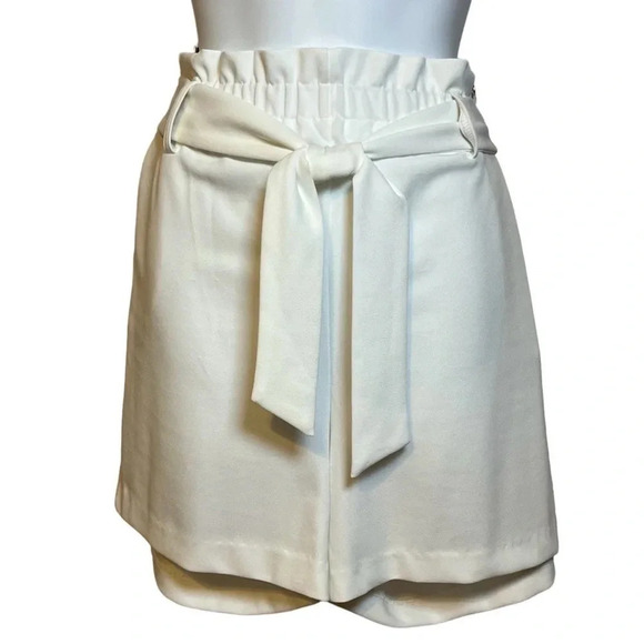 SABRINA|S Pants - SABRINA|S Shorts with Tie-Knot Belt